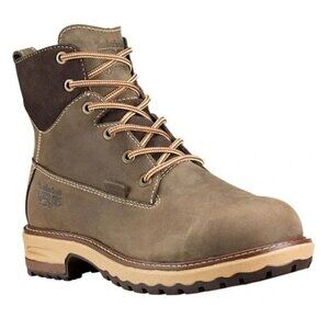 TIMBERLAND PRO Women's Hightower 6" Alloy Toe Waterproof Work Boot US 8.5 EU 39